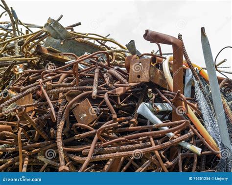 scrap metal in abandoned house|building demolition junk yard.